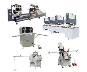 Aluminum PVC UPVC Profile Cutting Machine CNC Mitre Saw