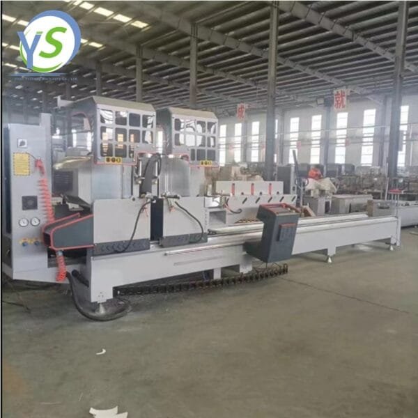 Aluminum Window Double Head Cutting Saw Equipment - Image 4