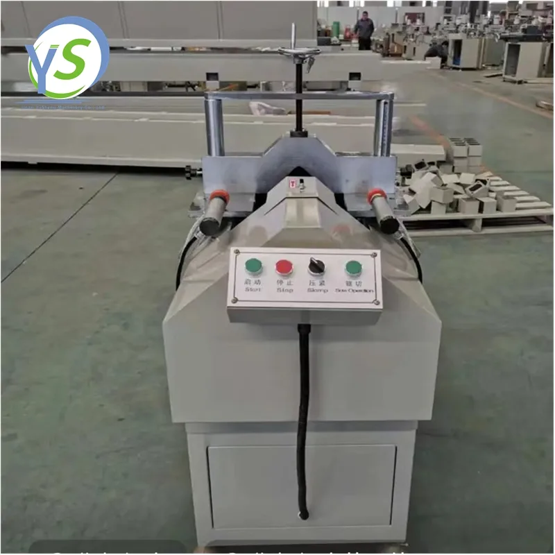 PVC Window V Shape Cutting Saw PVC Profile Window Door Making Machine