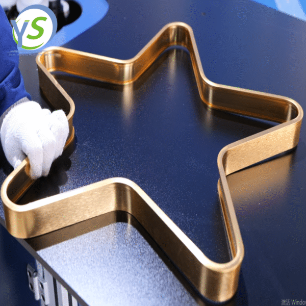 Multifunctional CNC Bidirectional Aluminum Stainless Steel Mirror Frame Profile Roll Bending Machine - Image 7