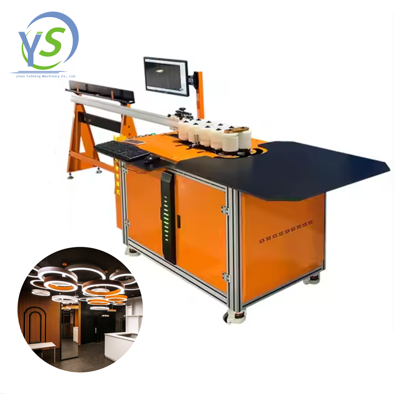 Aluminum Stainless Steel Profile Irregular Round Shape Circle Bidirectional Bending Machine