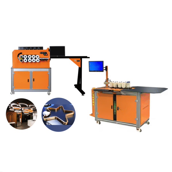 Bidirection Aluminum Stainless Steel Mirror Metal Frame Bending Machine - Image 8