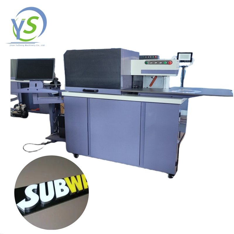 Multifunctional CNC Aluminum Stainless Steel Galvanized Sheet 3D Channel Letter Fabrication Bending Machine