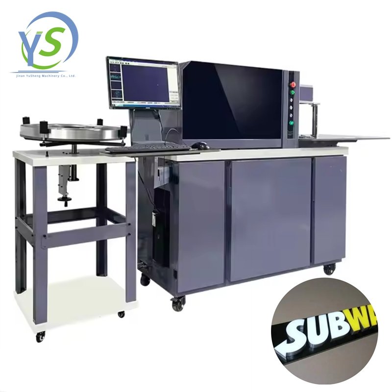 CNC Sign Making Equipment Channulume Letters Luminous Letters LED Words Channel Letter Bending Machine
