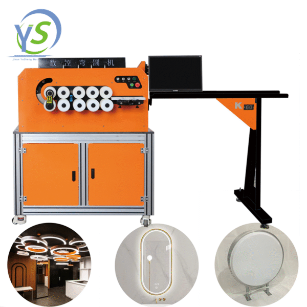Multifunctional Photo Frame Forming Machines Aluminum House Framing Sheet Metal Bending Machine