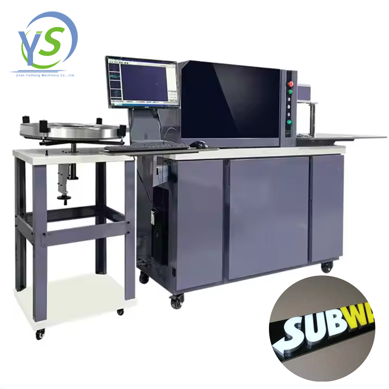 Aluminum Stainless Steel Galvanized Sheet Iron Sheet Channel Letter Bender for Outdoor and Indoor Signage Making