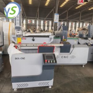 Fully Automatic Aluminum Fabrication Machine 3 Axis CNC Milling Drilling Machine for Window Door Lock Hole Processing