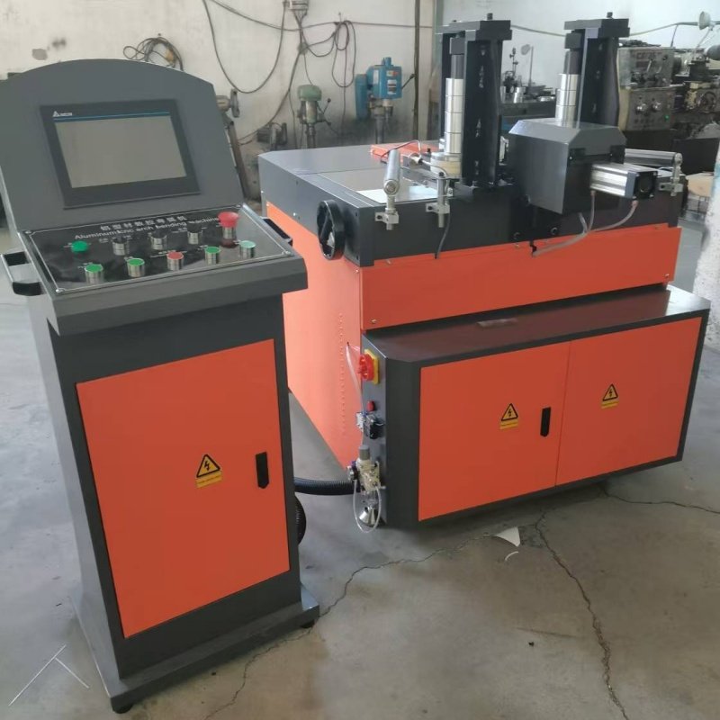 Aluminum Pipe Bending Machine 3 Axis Electro-Hydraulic Aluminum Stainless Steel Rolling Bending Machine - Image 4