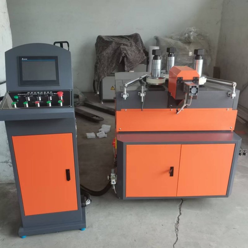 Aluminum Pipe Bending Machine 3 Axis Electro-Hydraulic Aluminum Stainless Steel Rolling Bending Machine - Image 8