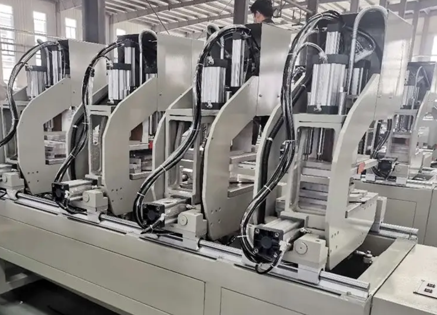 CNC High Speed Double Head Cutting Saw for Window and Door Production: Revolutionizing Precision Manufacturing