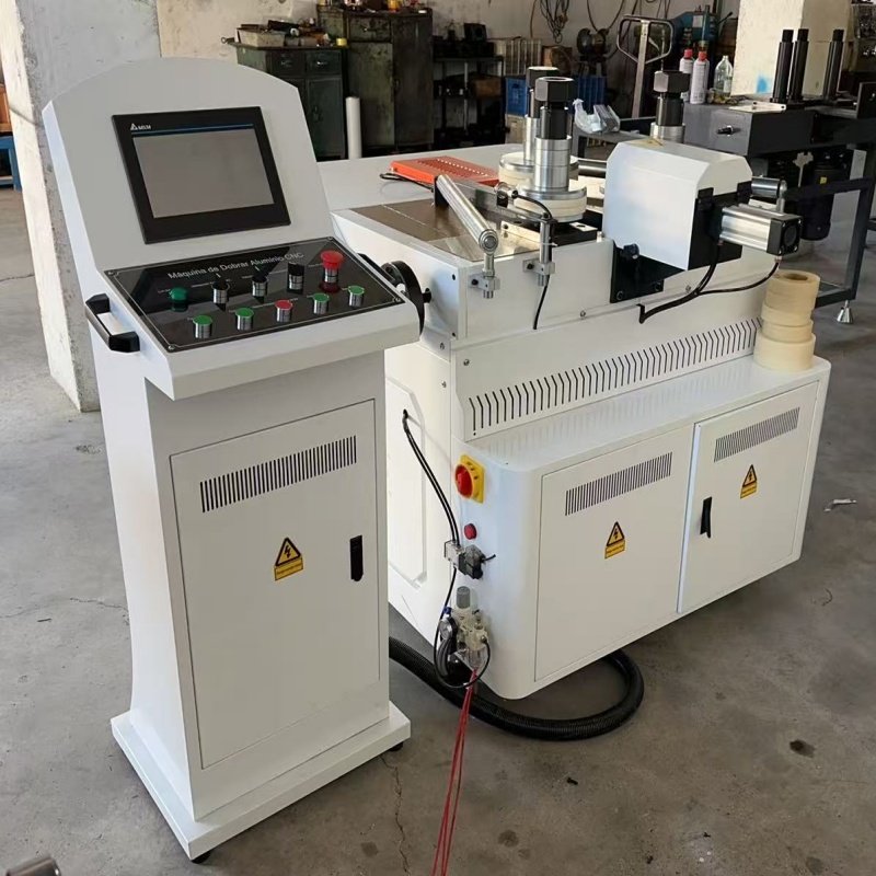Aluminum Pipe Bending Machine 3 Axis Electro-Hydraulic Aluminum Stainless Steel Rolling Bending Machine - Image 7
