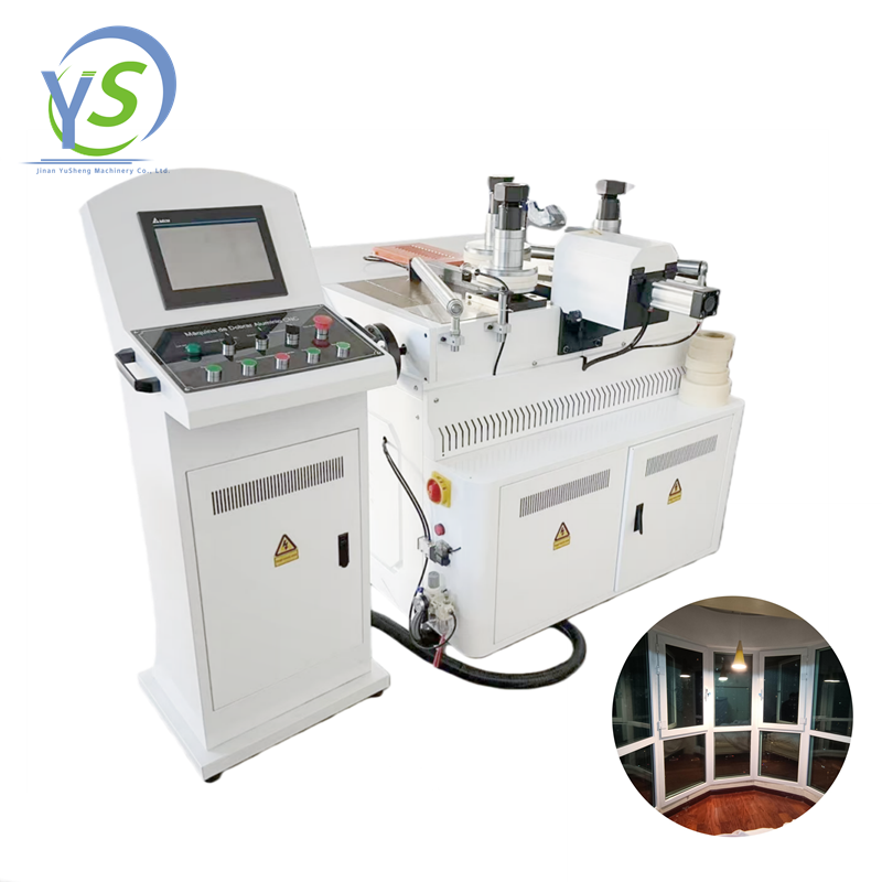 Fully Automatic CNC 3 Axis Aluminum Profile Doors and Windows Guardrail LED Light Profile Bending Machinery - Image 12