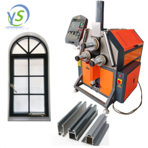 Fully Automatic CNC 3 Axis Aluminum Profile Doors and Windows Guardrail LED Light Profile Bending Machinery