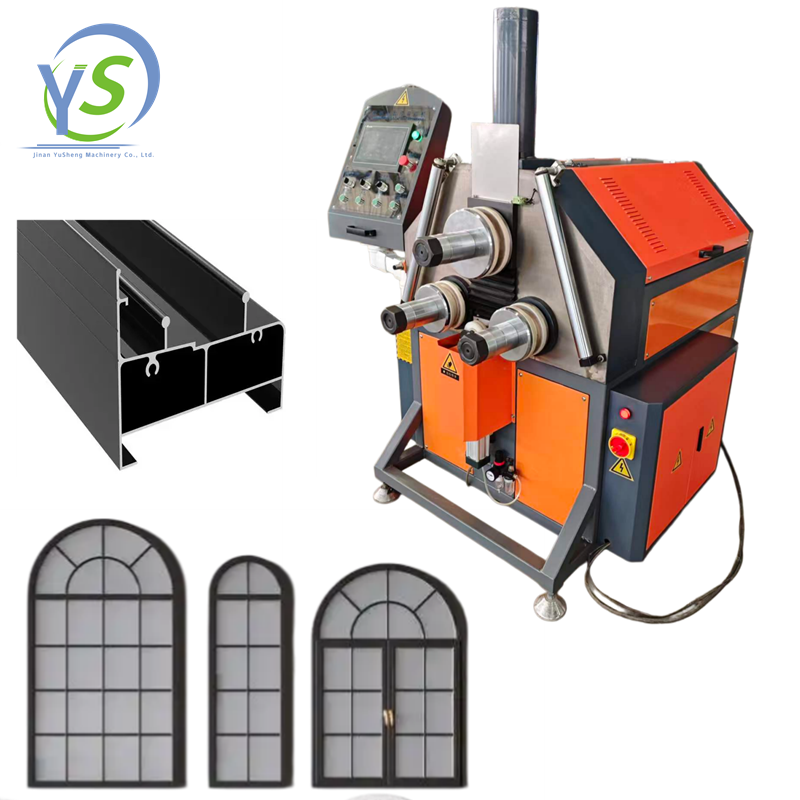 Fully Automatic Horizontal Three-Axis CNC Rolling Bending Machine for Curtain Wall and Window and Door