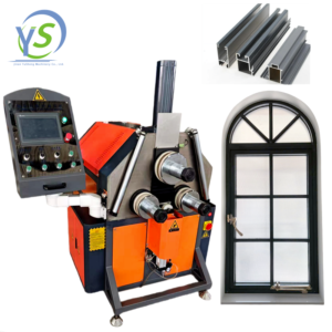 3 Axis Aluminum Profile Arch Bending Machine CAD Drawing Input Bend Rolling Machine
