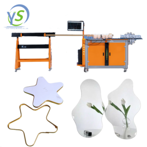 Automatic Aluminum Alloy Window Mirror Frame Bending Machine for Lightbox Frames with 1 Year Warranty